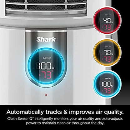 Shark Purificador de Ar 3 em 1 MAX Aquecedor e Ventilador HEPA 93m² Branco