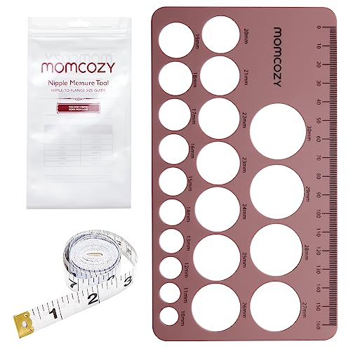 Momcozy Medidor Flexível de Silicone para Tamanho de Flange