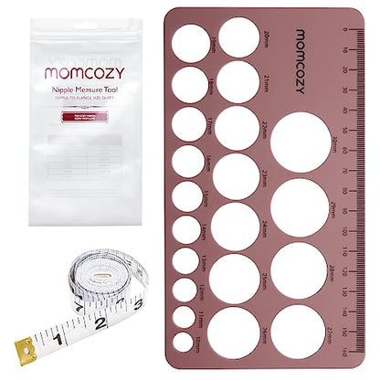 Momcozy Medidor Flexível de Silicone para Tamanho de Flange