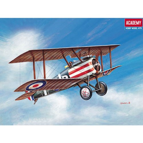 Academy Sopwith Camel - Kit de Modelo em Escala 1/72 com Decalques RAF