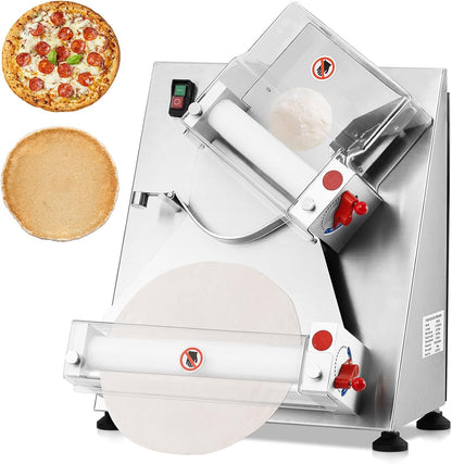 Takywep Cilindro Laminador Automático 12" 370W Inox para Pizzas e Massas