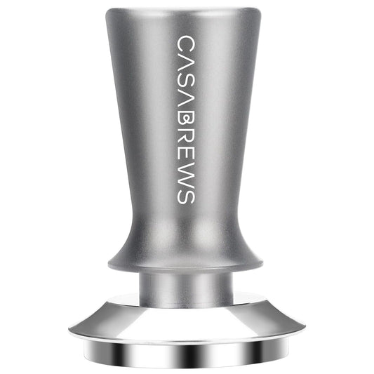 CASABREWS Tamper de Espresso 51mm Calibrado com Base Inox (Cinza)