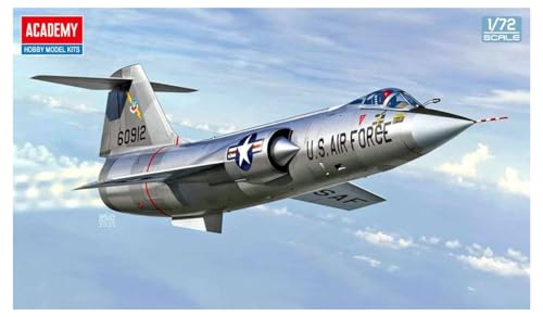 Academy F-104C Starfighter Vietnam 1/72 - Modelo Militar Detalhado