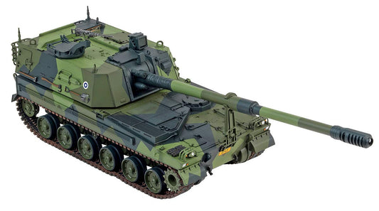 Academy Finnish K9 FIN Moukari MBT 1:35 Modelo Detalhado com Decalques