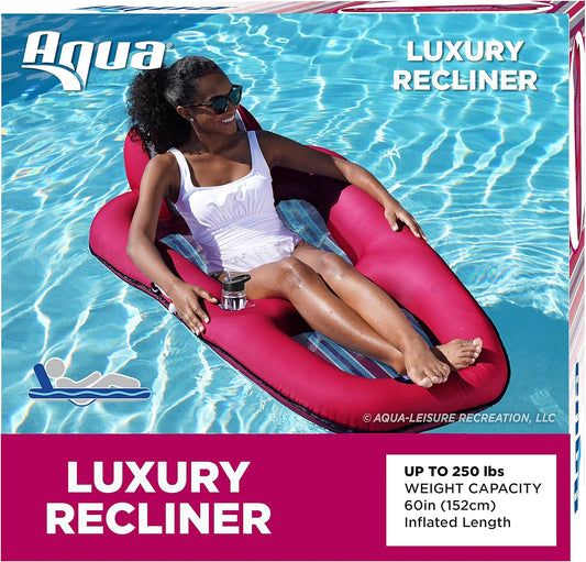 Aqua Recliner Color TBA Water, GG boia inflável para piscina