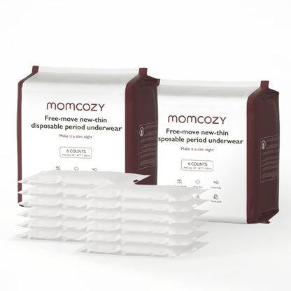 Momcozy Calcinhas Descartáveis Pós-Parto com Absorção, 12 Peças