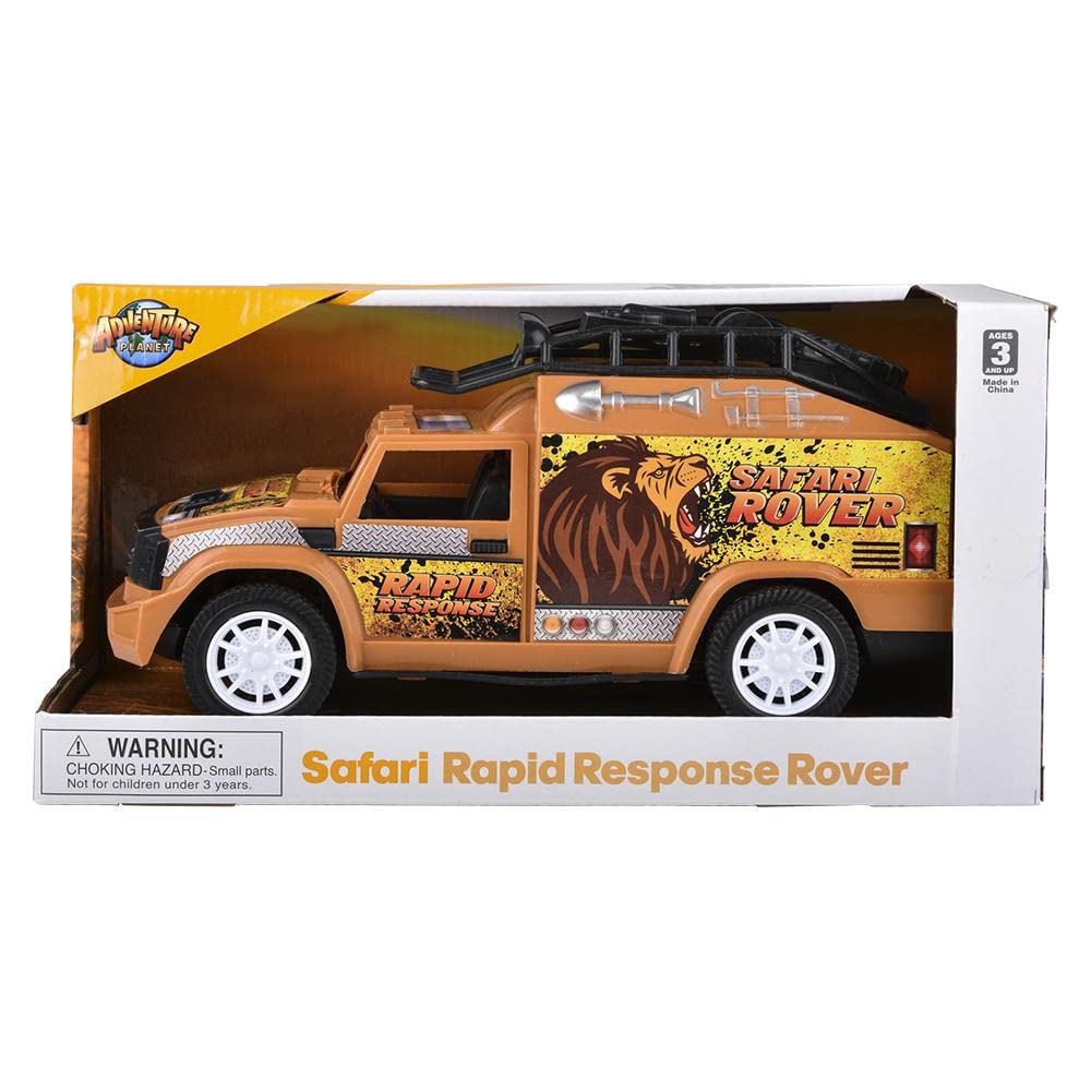 Rhode Island Novelty 12" Rapid Response Safari Rover - Leão