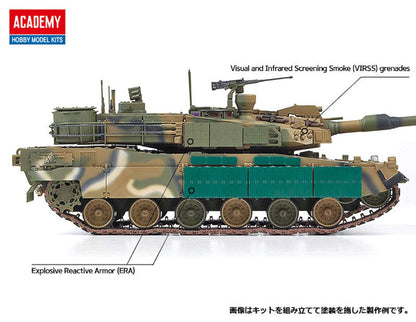 Academy 1/35 ROK Army K2 Black Panther Tanque Modelo Kit