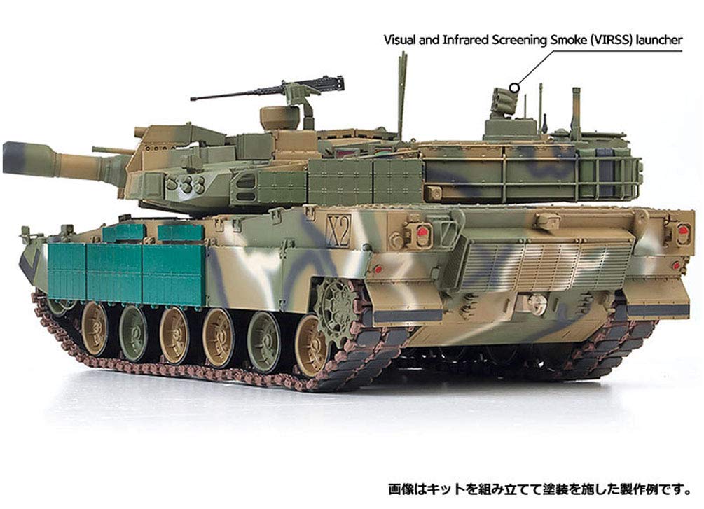 Academy 1/35 ROK Army K2 Black Panther Tanque Modelo Kit