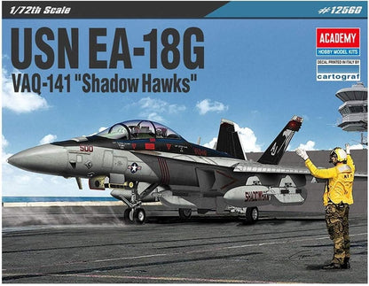 Academy 1/72 EA-18G Growler VAQ-141 Shadowhawks - Modelo de Avião