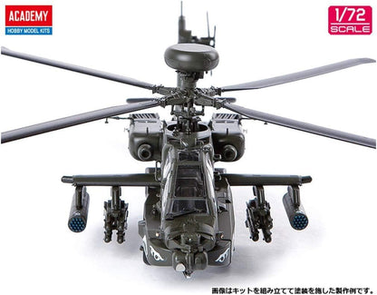 Academy 1/72 Hughes AH-64D Apache Block II - Kit de Modelo Detalhado