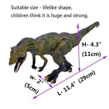 Ailejia Modelo de Dinossauro Allosaurus 11.4" - Brinquedo Educativo Infantil