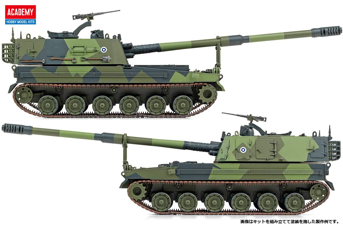 Academy Finnish K9 FIN Moukari MBT 1:35 Modelo Detalhado com Decalques