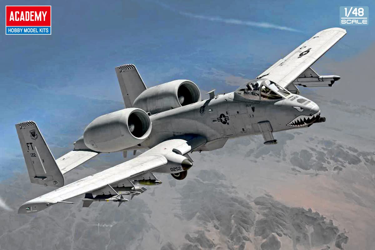 Academy Kit 1/48 US Air Force A-10C Thunderbolt II 75th FS "Flying Tigers"