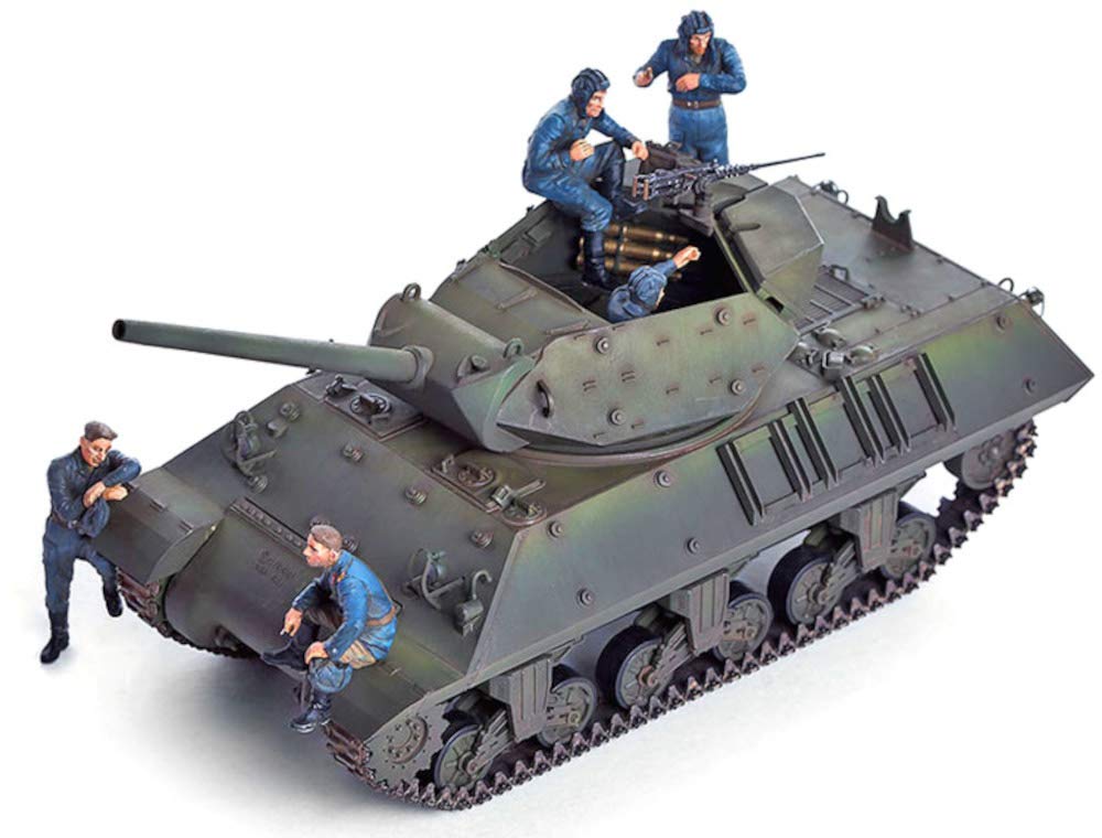 Academy 1/35 Soviet M-10 Tank Destroyer - Modelo de Montagem, Sem Pintura