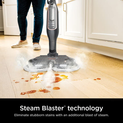 Shark Mop a Vapor S7201 Steam & Scrub com Steam Blaster LED Preto 1120W 350ml