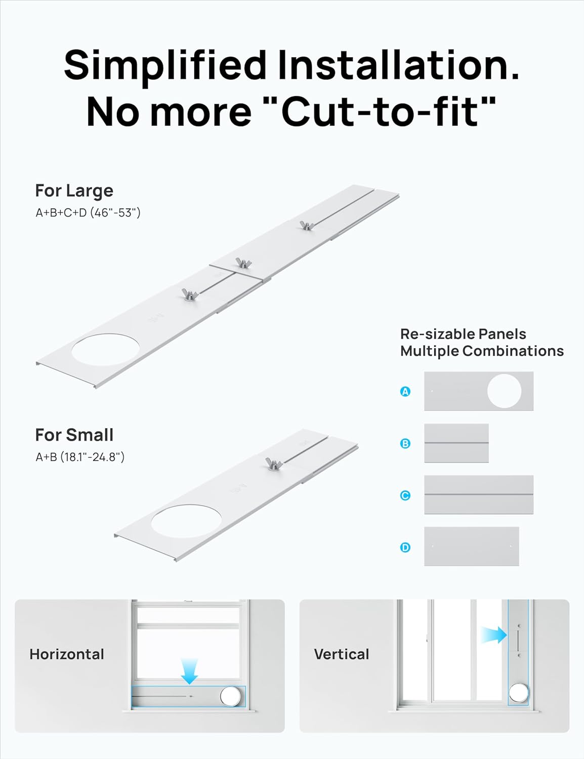 Dreo Ar Condicionado portátil inteligente 12.000 BTU  Branco