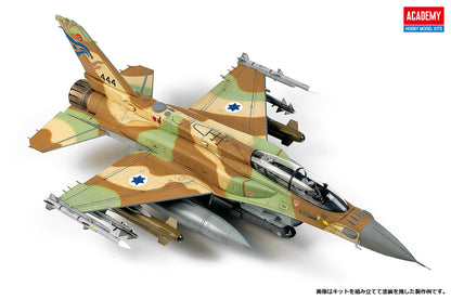 Academy F-16I SUFA 1/32 Model Kit - Detalhes Precisos e Decais Extensos