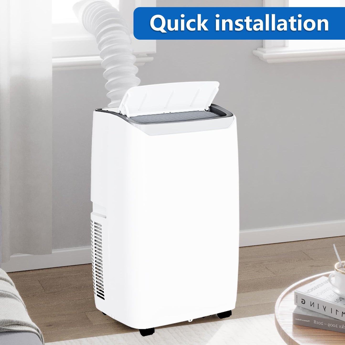 Takywep Ar-Condicionado Portátil 12.000 BTU, 110V, Branco