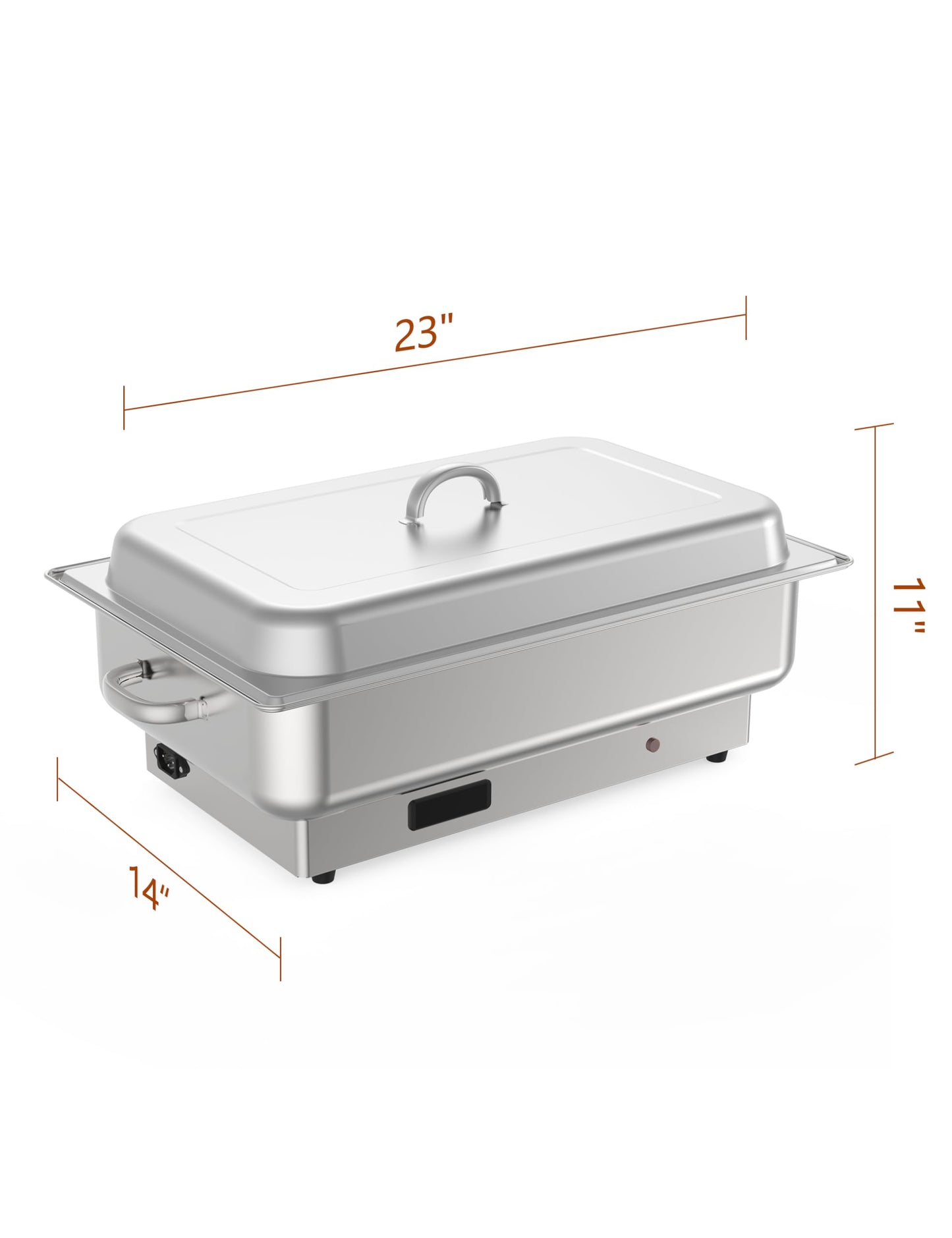 Takywep Rechaud Elétrico Inox 9L com Controle de Temperatura