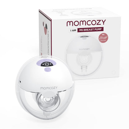 Momcozy Milk Collector Only Compatible with Momcozy M5 NOT for Others. Original M5 Breast Pump Replacement Accessories,