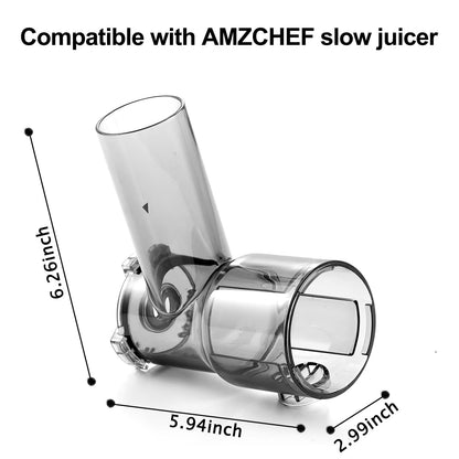 Acessório AMZCHEF para Juicer Masticador Compatível com Modelos 1501 e 3001