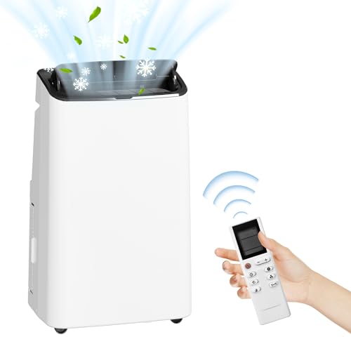 Takywep Ar-Condicionado Portátil 14.000 BTU 4 em 1 Branco