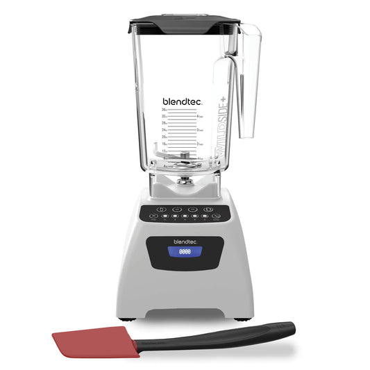 Liquidificador Blendtec Classic 575 com Jarra WildSide+ 2,8L e Espátula (Branco)