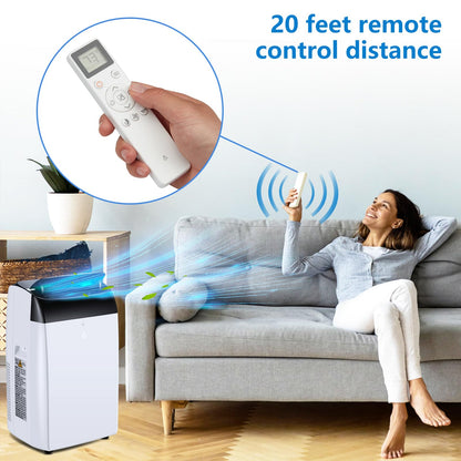 Takywep Ar-Condicionado Portátil 12.000 BTUs 3 em 1 115V Branco