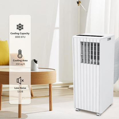 Takywep Ar Condicionado Portátil 8000 BTU Branco 32 m² 4 em 1