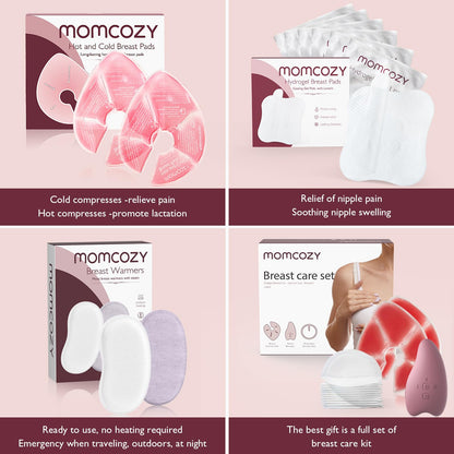 Momcozy Aquecedor de Seios Instantâneo para Amamentação 8 Peças