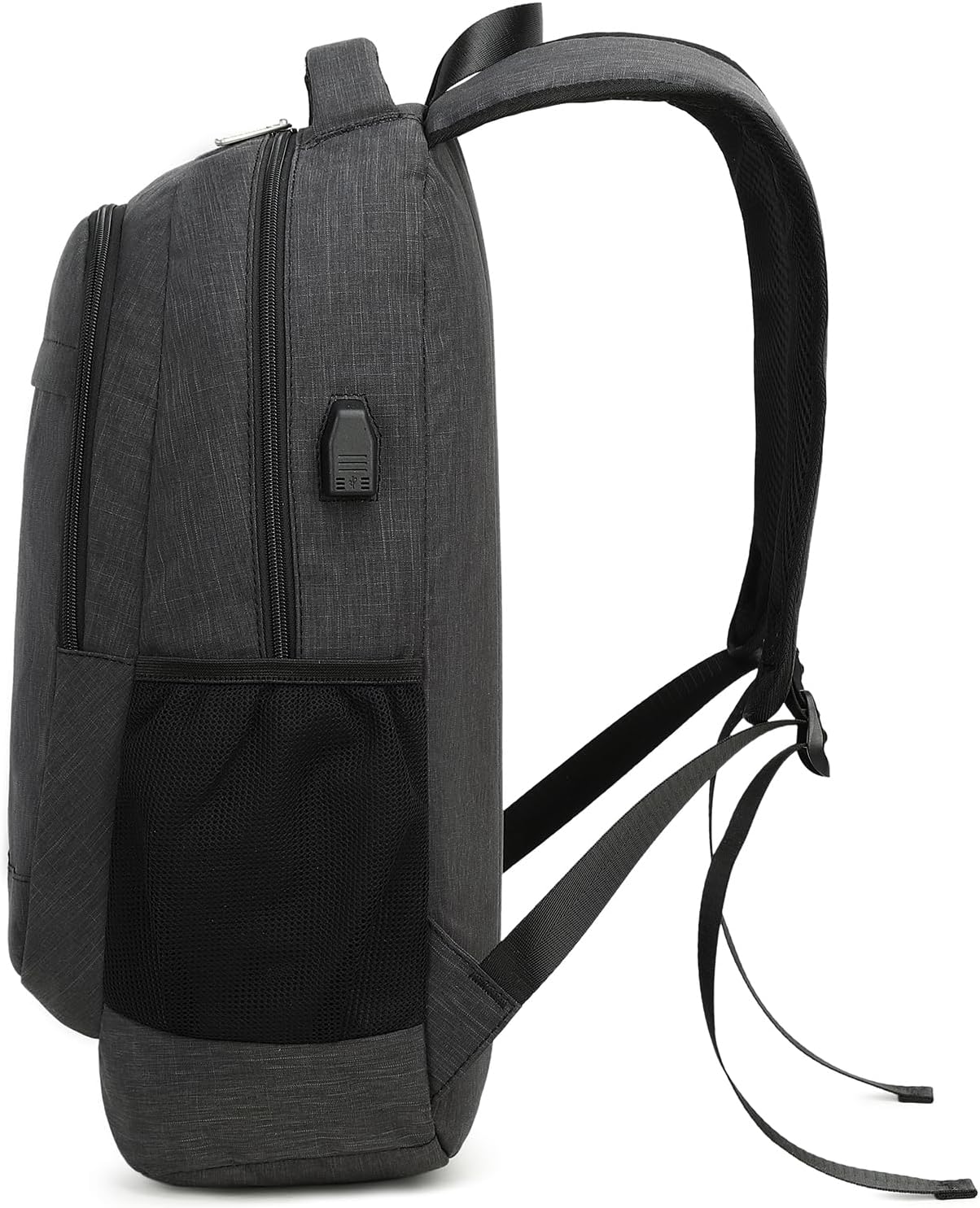 Abshoo Mochila Unissex para Notebook 17" Oxford Impermeável Preto