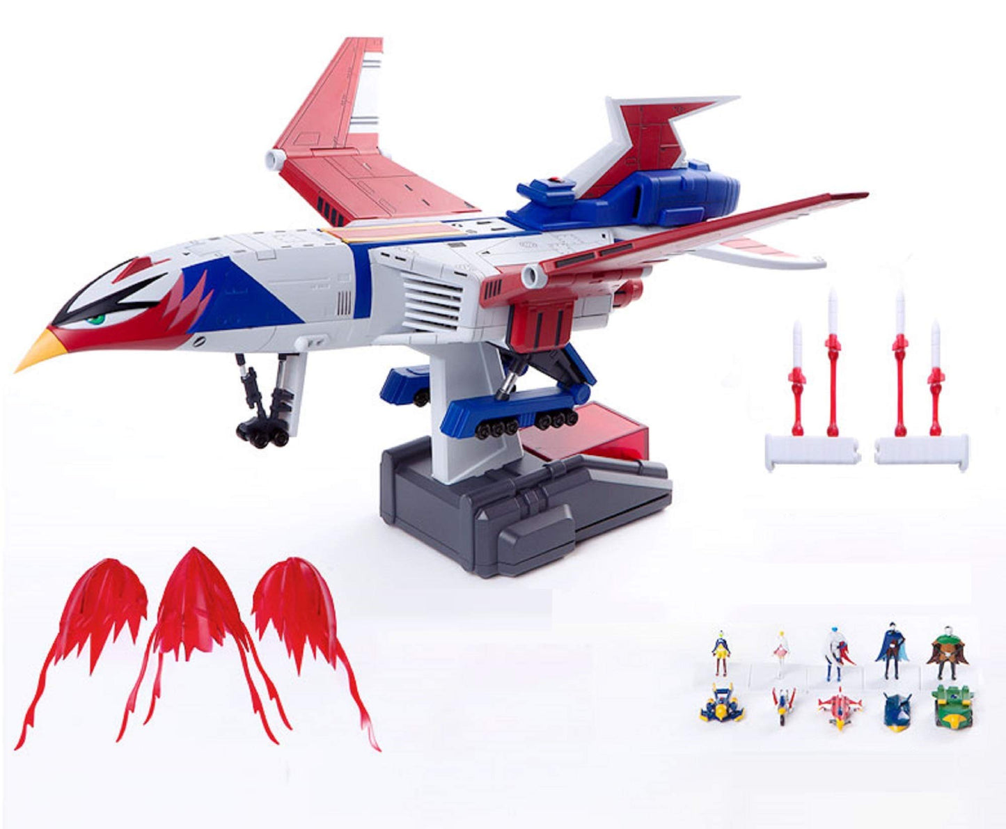 Academy Gatchaman II New God Phoenix Spacecraft com LED - Kit Plástico