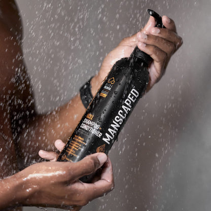 MANSCAPED 2 em 1 Shampoo e Condicionador UltraPremium 473ml 2un