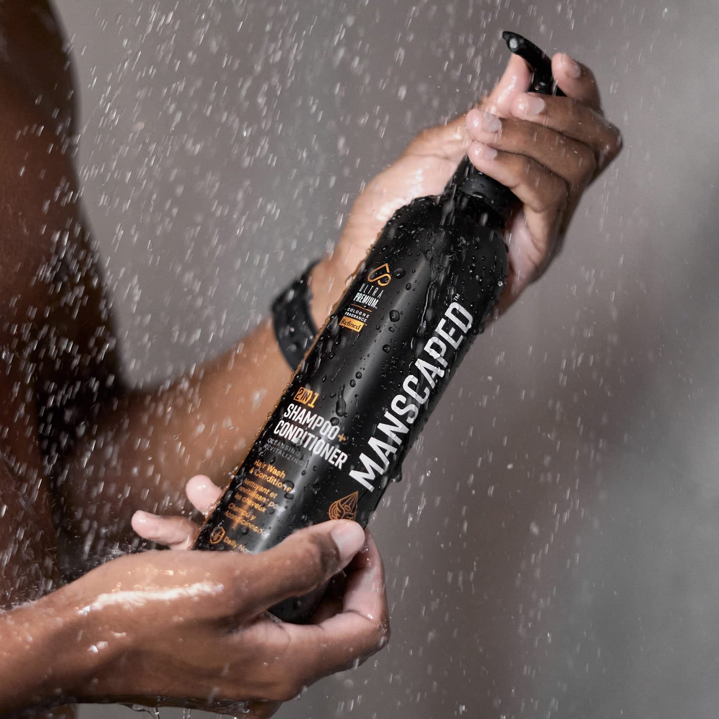 MANSCAPED 2 em 1 Shampoo e Condicionador UltraPremium 473ml