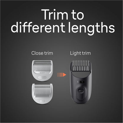 Braun Body Groomer 5 BG5340 para Homens com Tecnologia SkinShield (Preto)