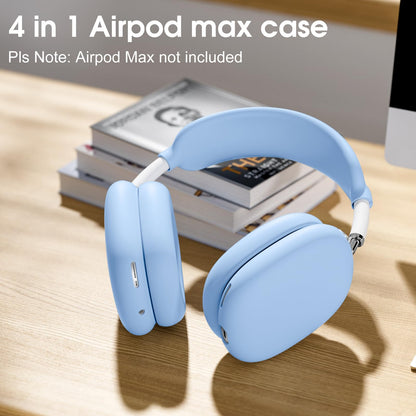 Lerobo Capa Silicone para AirPods Max com Proteção 360° (Lilás)