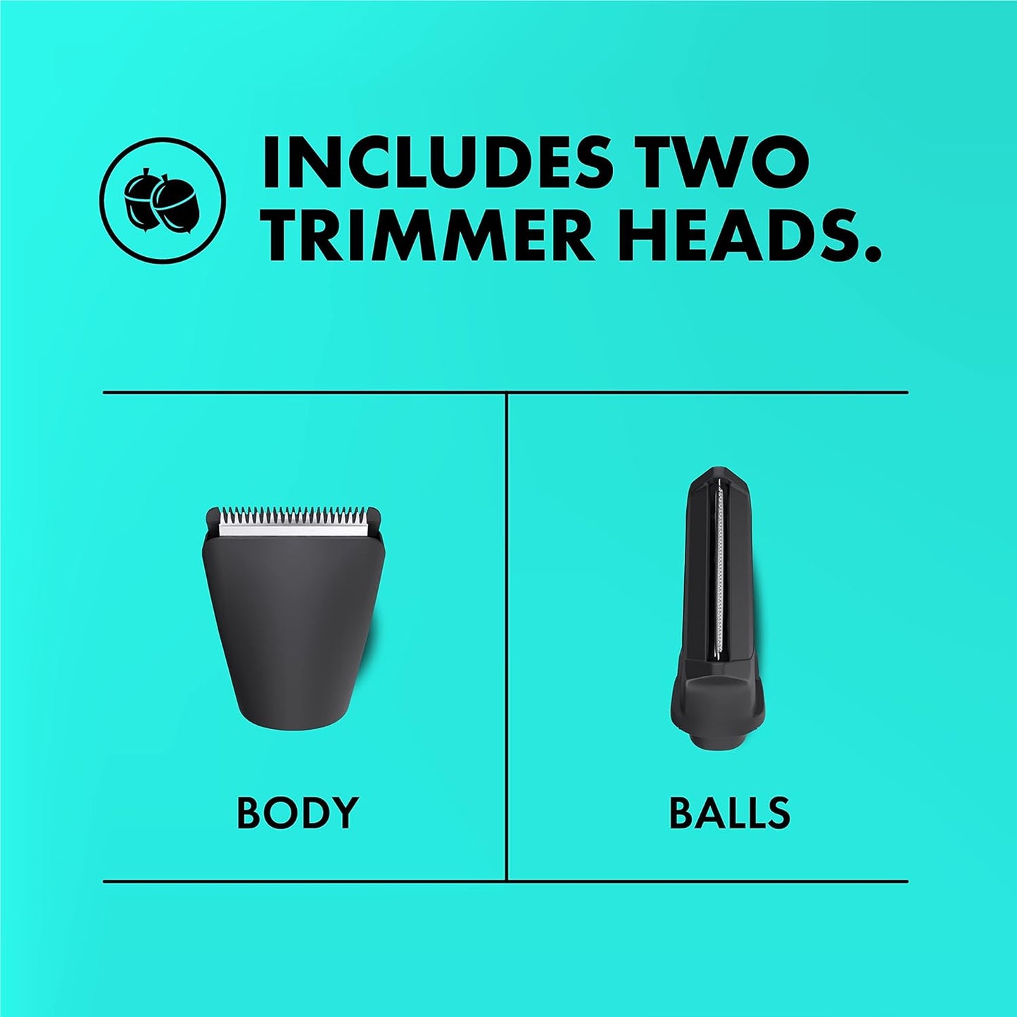 Ballsy B2 Balls & Body Trimmer para homens à prova d'água