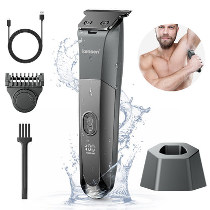 Trimmer Kensen para Corpo e Púbis Masculino Recarregável