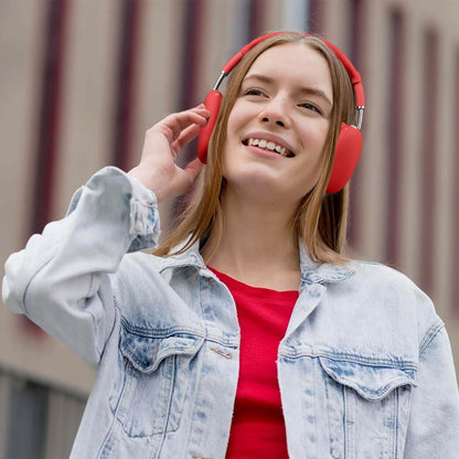 Lerobo Capa Protetora de Silicone para AirPods Max com Acessórios (Crimson)