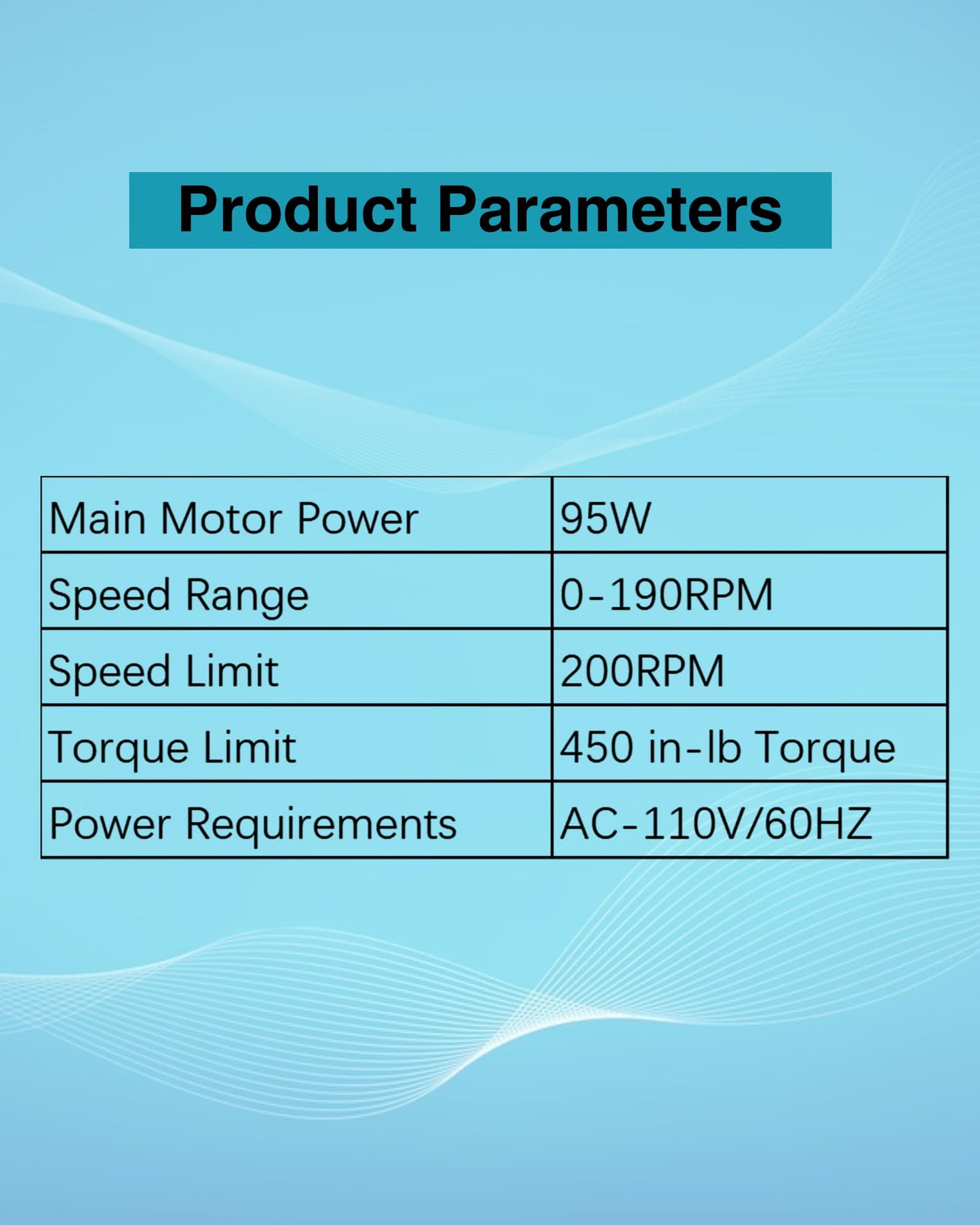 Takywep Avanço Automático para Eixo Z 110V 450 LB Torque 200 RPM