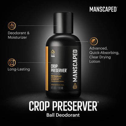 MANSCAPED Crop Preserver Desodorante Íntimo Masculino 120ml 2un