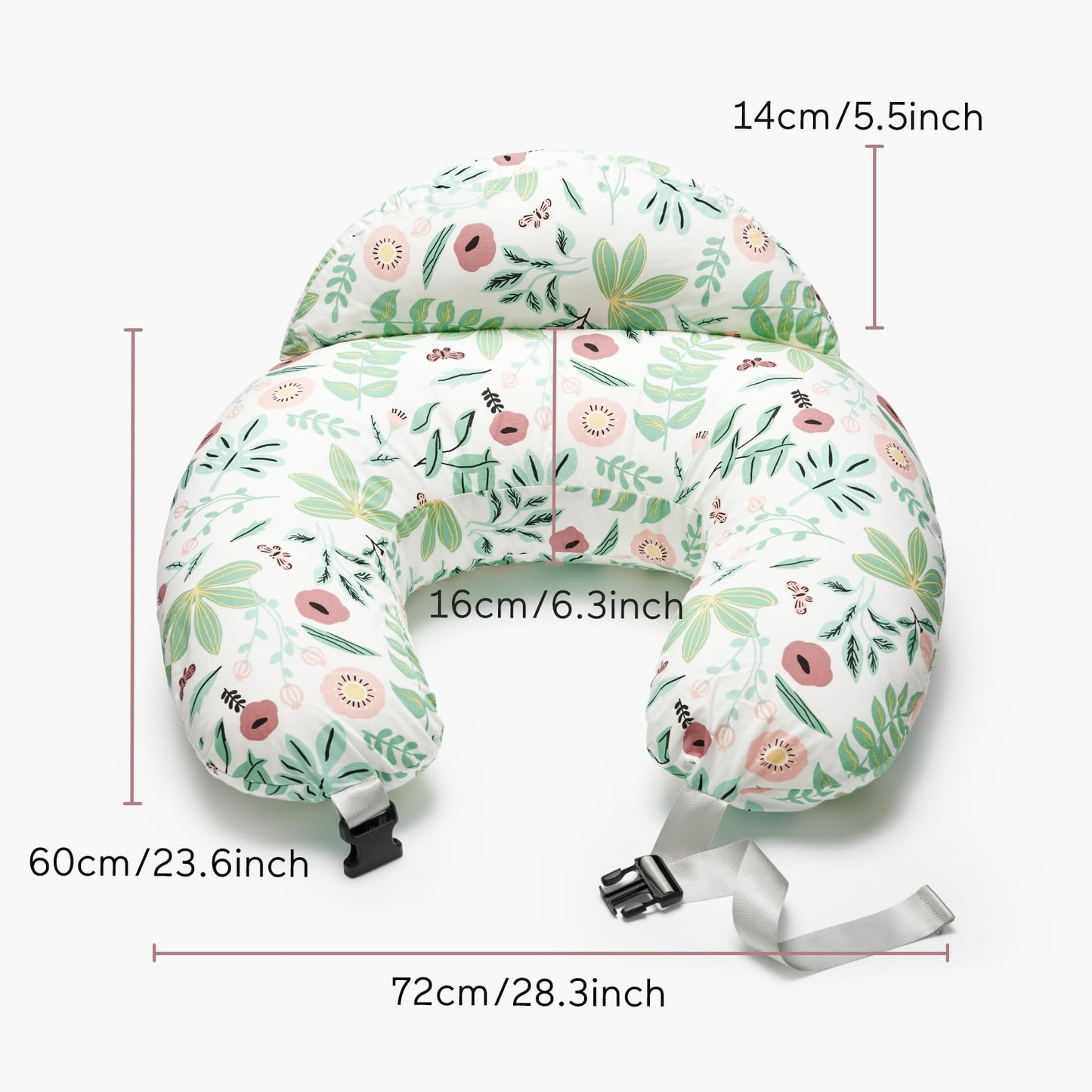 Momcozy Capa Almofada Amamentação Plus Size Algodão Verde