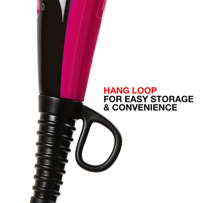 Secador Remington Compact Styler Portátil 1875W Preto e Rosa