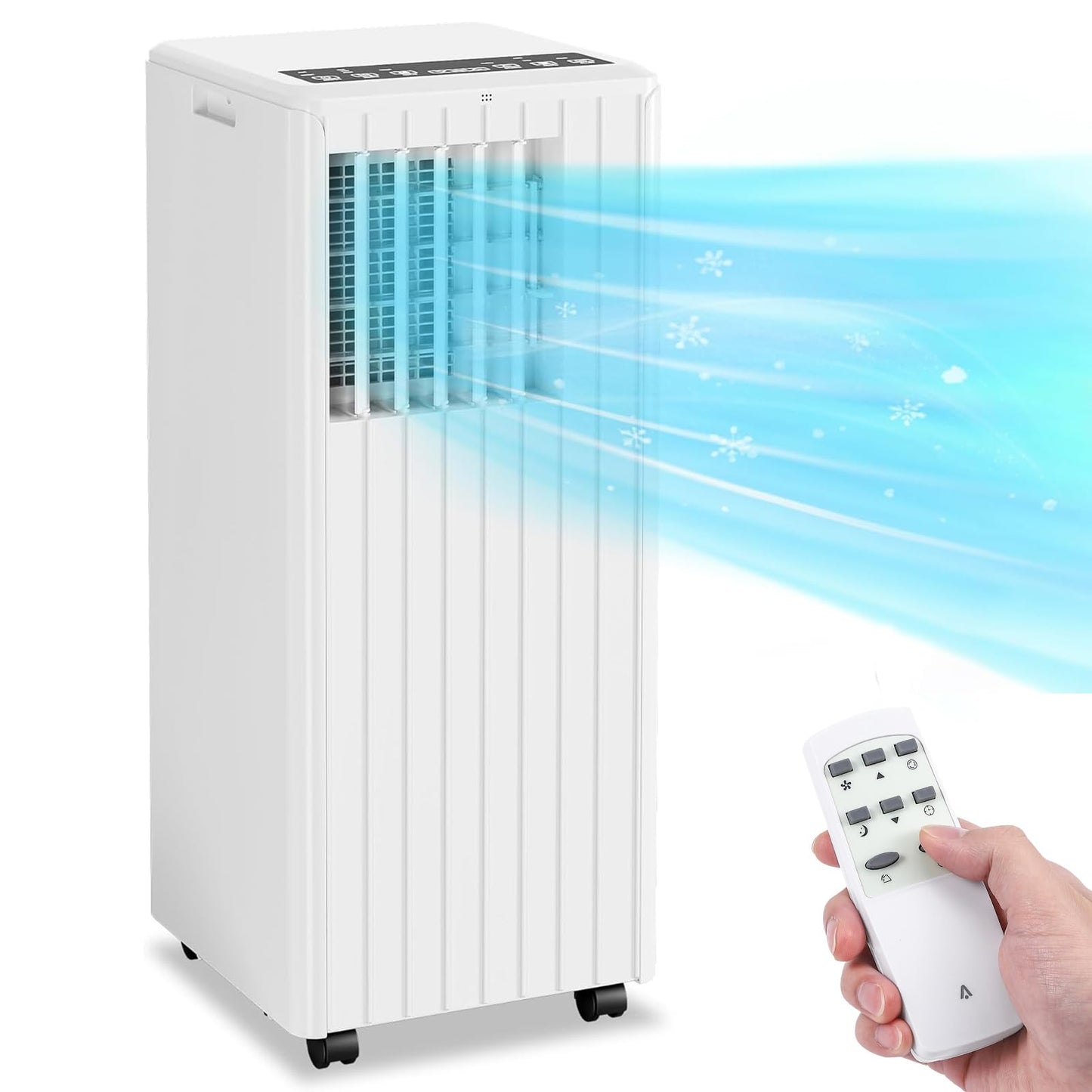 Takywep Ar-Condicionado Portátil 8.000 BTU 3 em 1 com Controle Remoto