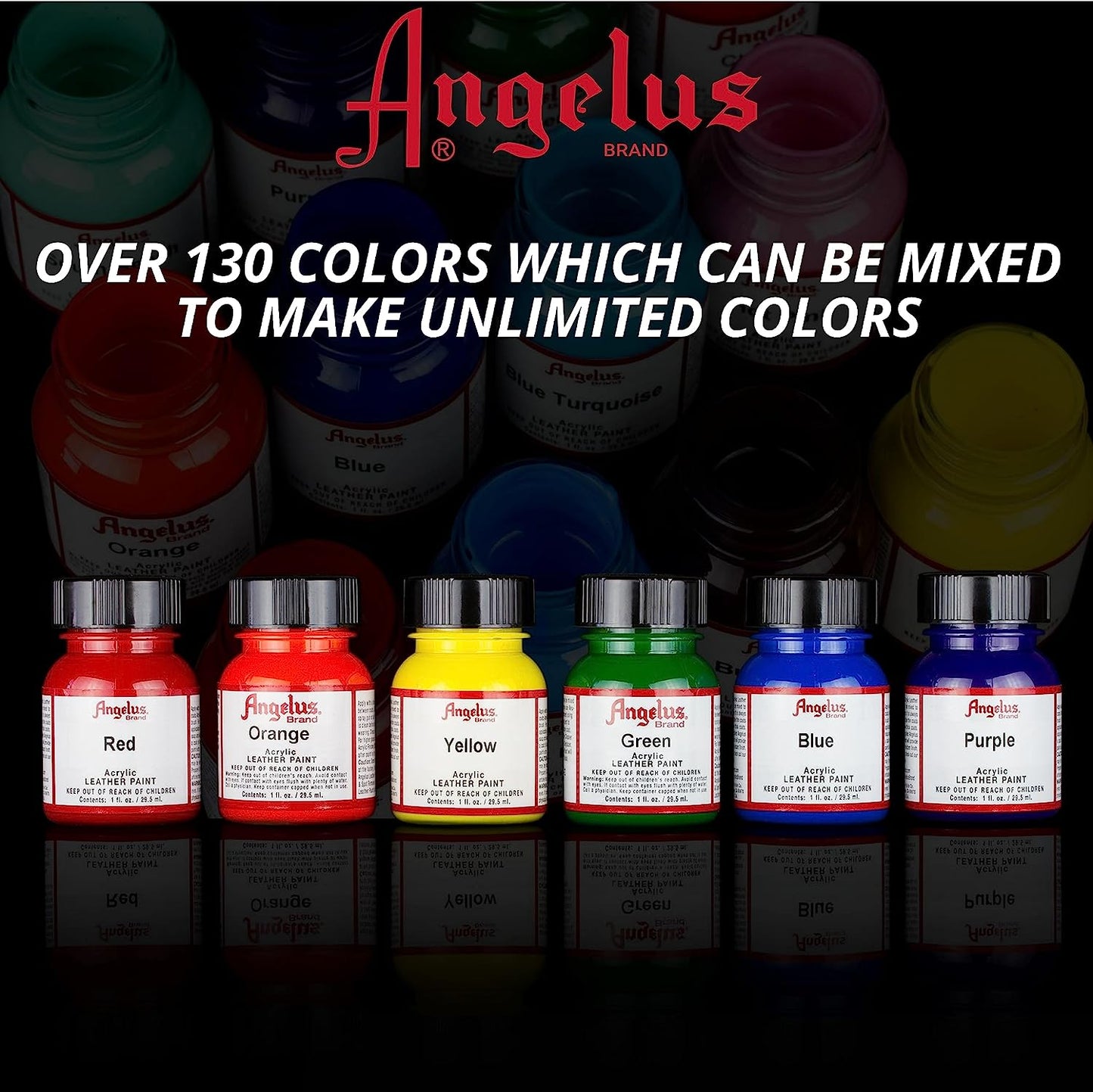 Angelus Tinta acrílica para couro 29,5 ml rosa