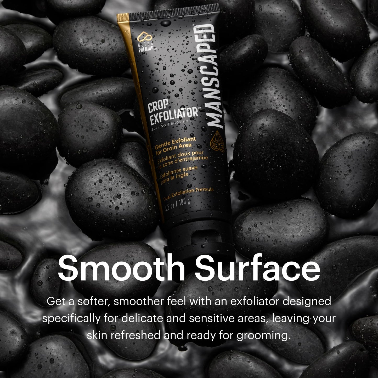 MANSCAPED Crop Exfoliator Esfoliante Suave para Virilha 100ml