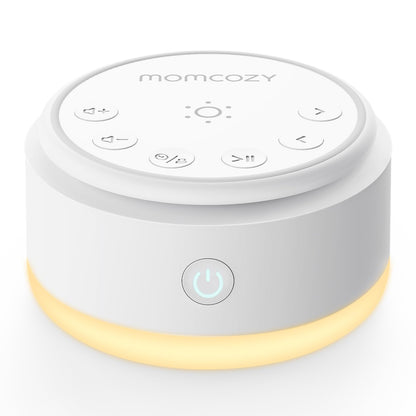 Momcozy Máquina de Som com Luz de Toque e 20 Sons Calmantes (Amarela)