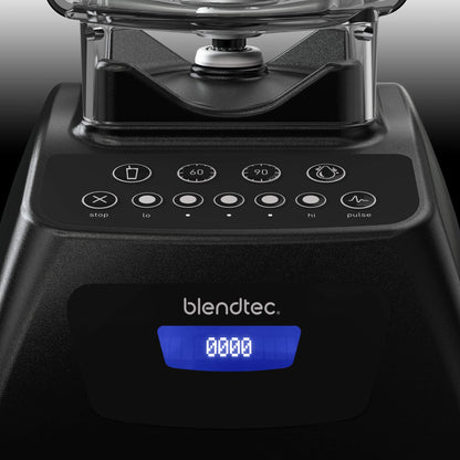 Blendtec Classic 575 Blender - WildSide+ Jar (90 oz) - Preto - Auto Limpeza