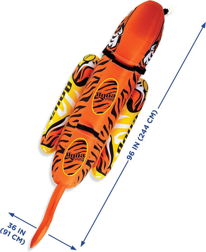 Aqua Pro Tigre rebocável para 1 e 2 pessoas Orange